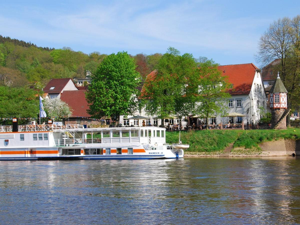 Zum Weserdampfschiff Bad Karlshafen Exterior photo