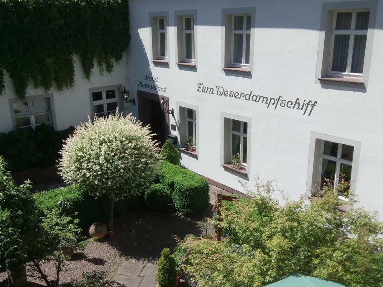 Zum Weserdampfschiff Bad Karlshafen Exterior photo